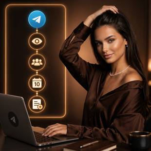 Telegram підписка на перегляди &ndash; 10 нових постів (від 100 шт) telegram_auto_views_10_posts фото